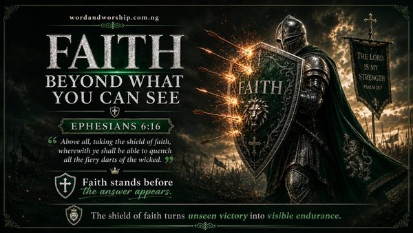 Faith Beyond What You Can See
